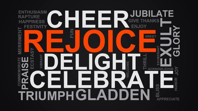Rejoice Word Cloud