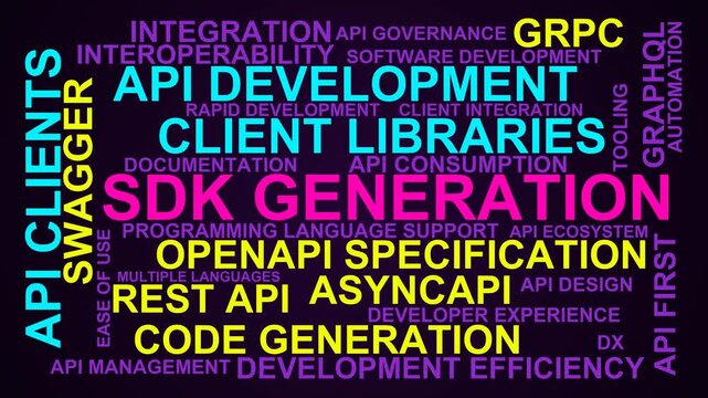 Sdk Generation Word Cloud