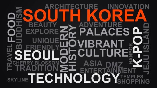 South Korea Word Cloud