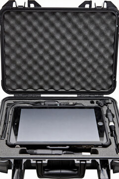 Rugged Field Service Tablet in Protective Weatherproof Case