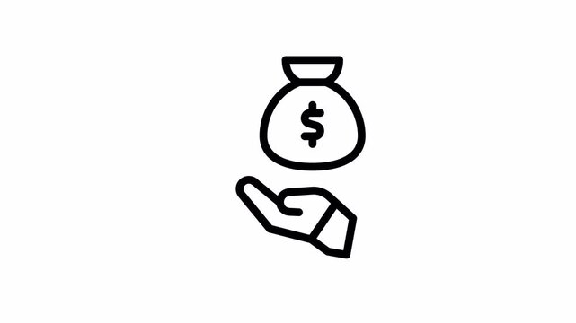 commission minimalist stroke animation