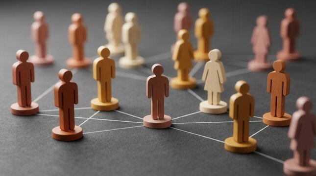 A visualization of organizational roles and decision structures for effective change governance.