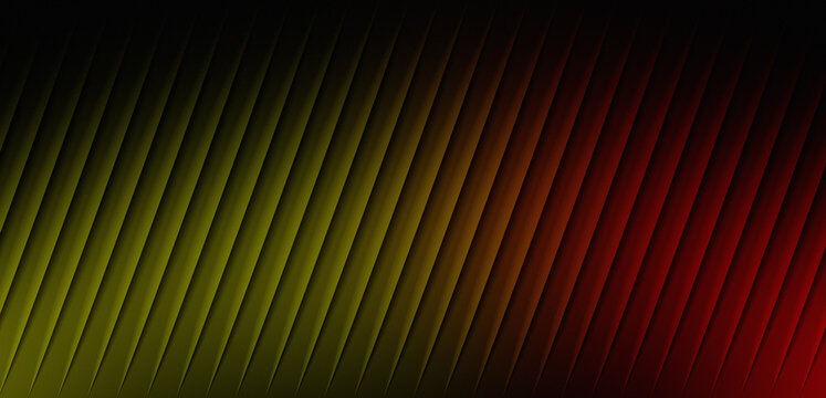 Abstract background featuring sleek diagonal lines in gradient shades of dark yellow and deep red creating a modern geometric texture