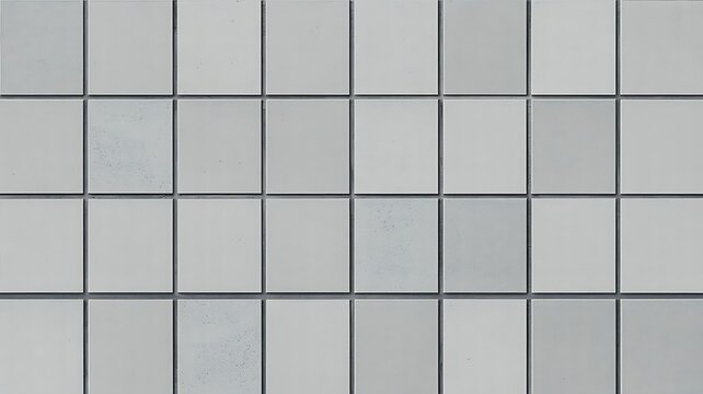  Clean white square tile wall texture and geometric background