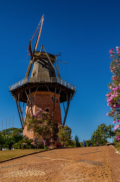 Windmill in Holambra - S&atilde;o Paulo, Brazil	