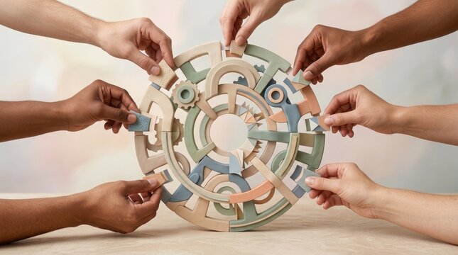 Collaborative creativity a community art installation fostering unity and shared artistic expression