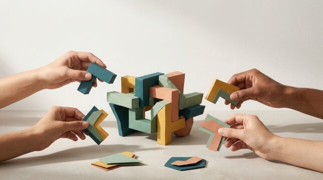 Collaborative construction a novel team building activity utilizing modular building blocks for enhanced problem solving