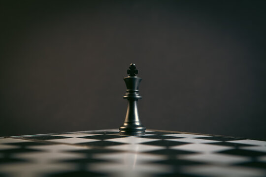 Chess concept of business ideas and competition and strategy ideas concep