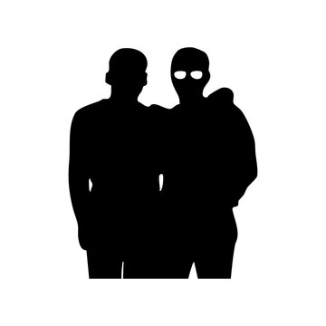 silhouette of a man