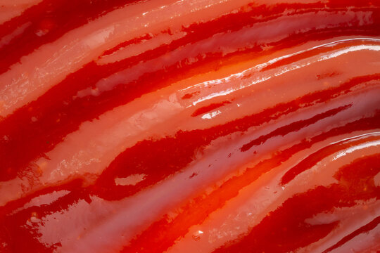 red tomato sauce ketchup texture background
