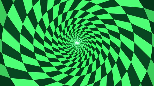 Vibrant green abstract swirl motion background