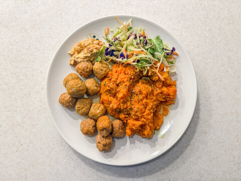 Balanced Plate of Food