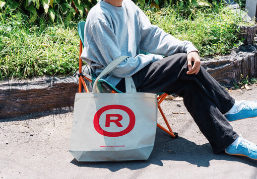 Stylish Tote Bag Mockup