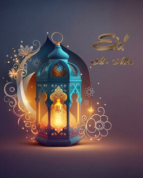 Eid Al-Adha Mubarak Illustration