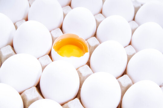 Eggs and yolk