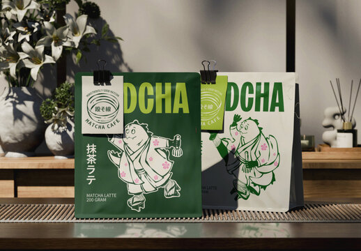 Zipper Bag Mockup