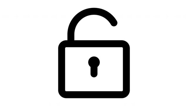 unlock animated Line Icons Premium 4K, Outline Motion Graphics Collection