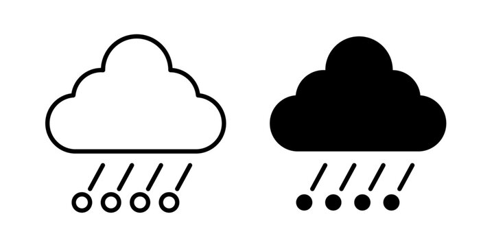 Hail Icon represents severe weather, ice pellets, storms, rainfall, climate conditions, and natural weather hazards.