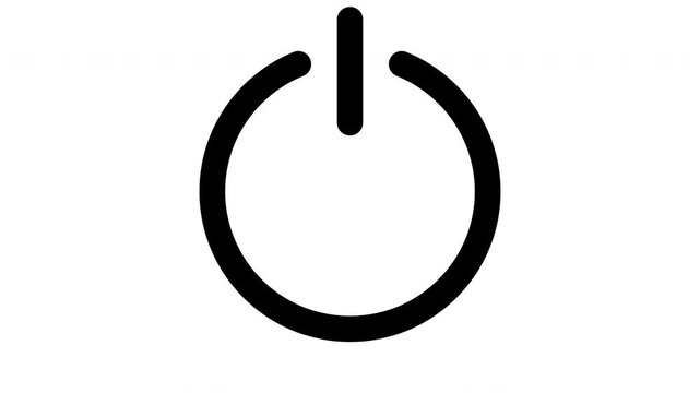 power animated Line Icons Premium 4K, Outline Motion Graphics Collection