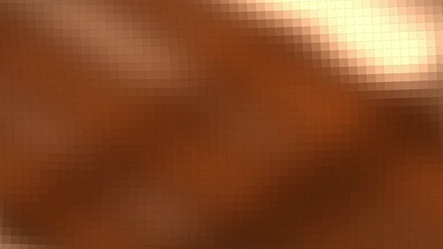 Abstract pixelated texture background warm brown tones smooth gradient mosaic pattern digital