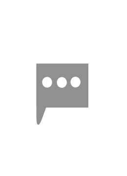 Notification icon, message icon, vector mail, pop up notification vector illustration. 