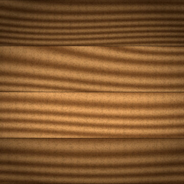 Horizontal brown wooden planks texture with natural wood grain patterns for rustic background design
