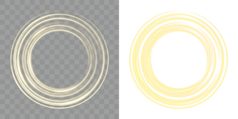 Magical orbit ring, as a portal effect. © Felix