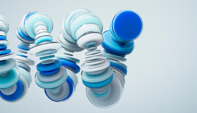 3D Horizontal Module Wave