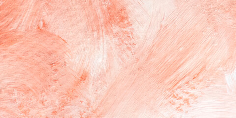 Abstract red and white textured background with brush strokes.