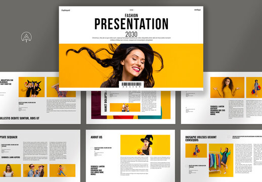Fashion Presentation Template 2030