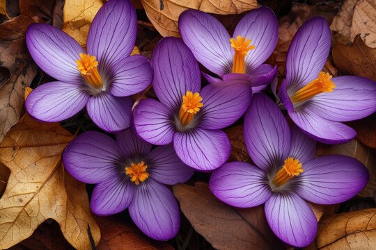 Wild plant captured during autumn