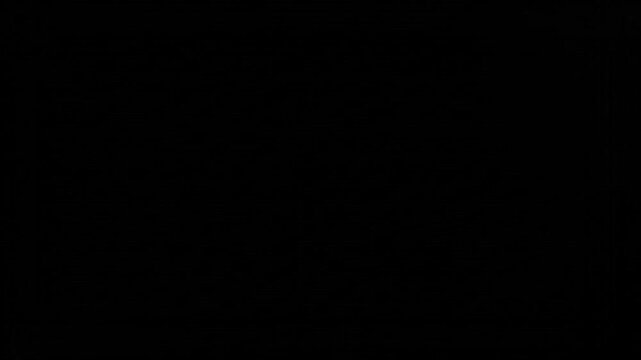 Solid black background with empty copy space
