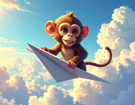 Fliegender Affe