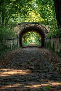 The recent path of the small circular railway