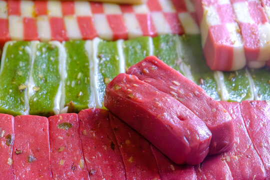 Colorful Suzhou Glutinous Rice Layer Cakes