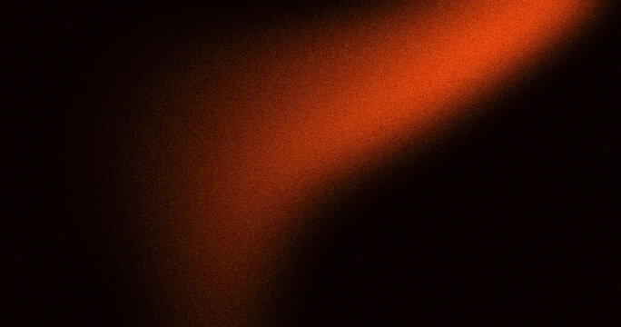 Abstract Grainy Orange Light Flare Beam Gradient Noise Texture for Cinematic Poster, Cover Design, Digital Banner, Web Backdrop, Spotlight Overlay, and Visual Graphic Element