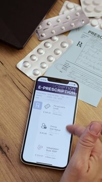 Modern E-Prescribing Experience with Mobile Healthcare Technology. Ordering Medications Remotely Online