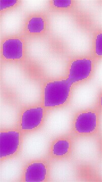 Abstract purple and pink pattern with grid texture and white spots for artistic background design