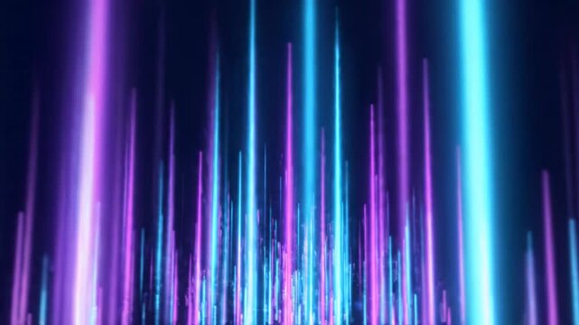 Futuristic Abstract Neon Light Tunnel Glow Background Technology Modern Energy Streaks Ascend Dark Digital Flow Excitement Wonder Vibrant Atmosphere Forward Momentum