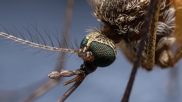 Mosquito ban warning: stop spread, disease control, prevention, pest eliminate, bloodsucker insect, forbid transmission, dangerous outbreak, caution risk.