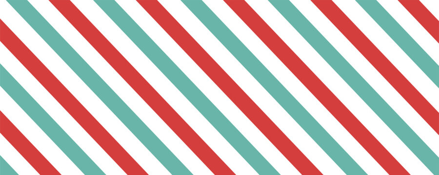 Blank airmail envelope frame, border with green and red striped line in christmas theme with 6x4 scale ratio for decoration, cutout, isolated.