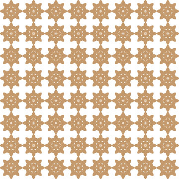 Geometric Floral Design Luxury Decorative Background Gold Geometric Seamless Ornament 