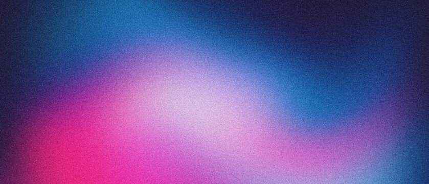 Grainy gradient background in vibrant blue and pink tones