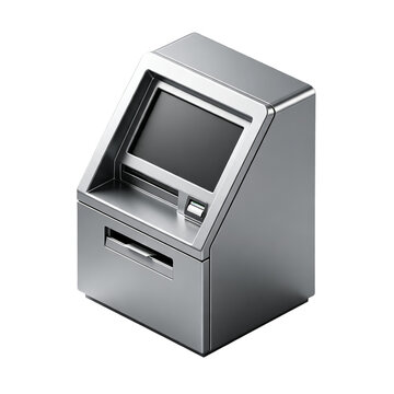Metallic ATM machine