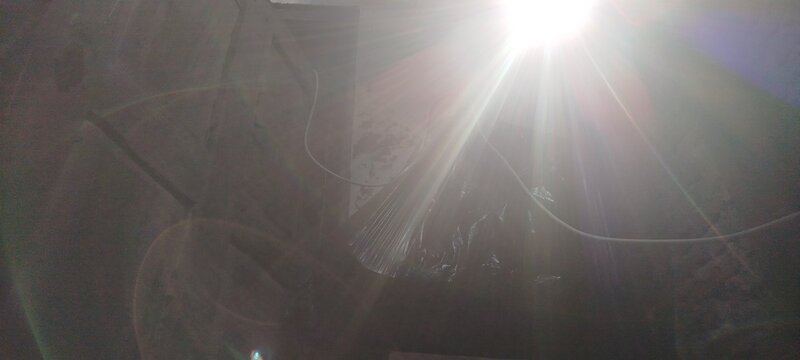 sun rays through the clouds
