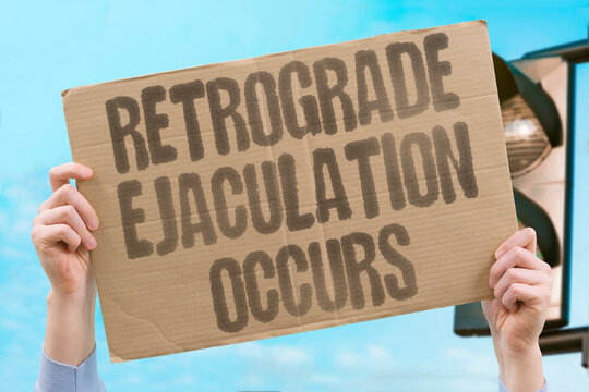 "Retrograde ejaculation occurs" Retrograde ejaculation occurs in most men. TURP. BACKFLOW. COMMON. RETROGRADE. EJACULATION.