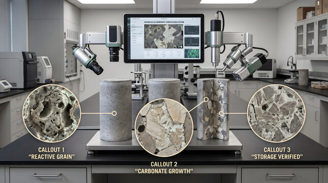 Material testing laboratory showing concrete sample compression and structural analysis with compression test laboratory equipment civil engineering testing machine materials