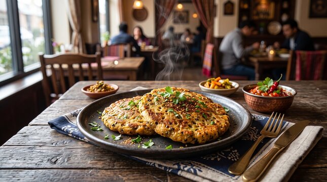 Nepalese Bara Savory Lentil Pancake