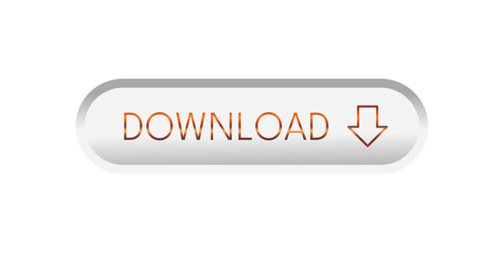 Download - white button - vector illustration