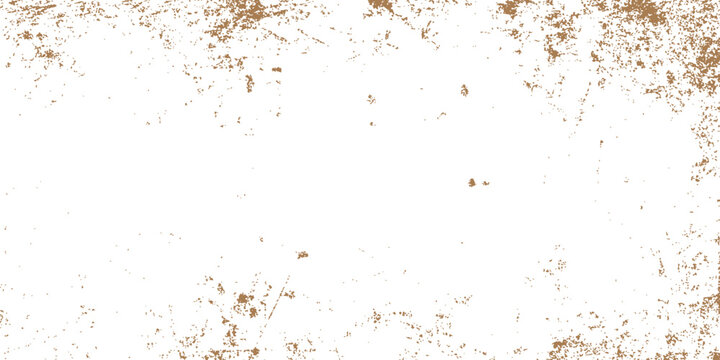 Abstract brown grunge texture background with distressed scratches rusty noise overlay and weathered vintage style vector illustration.